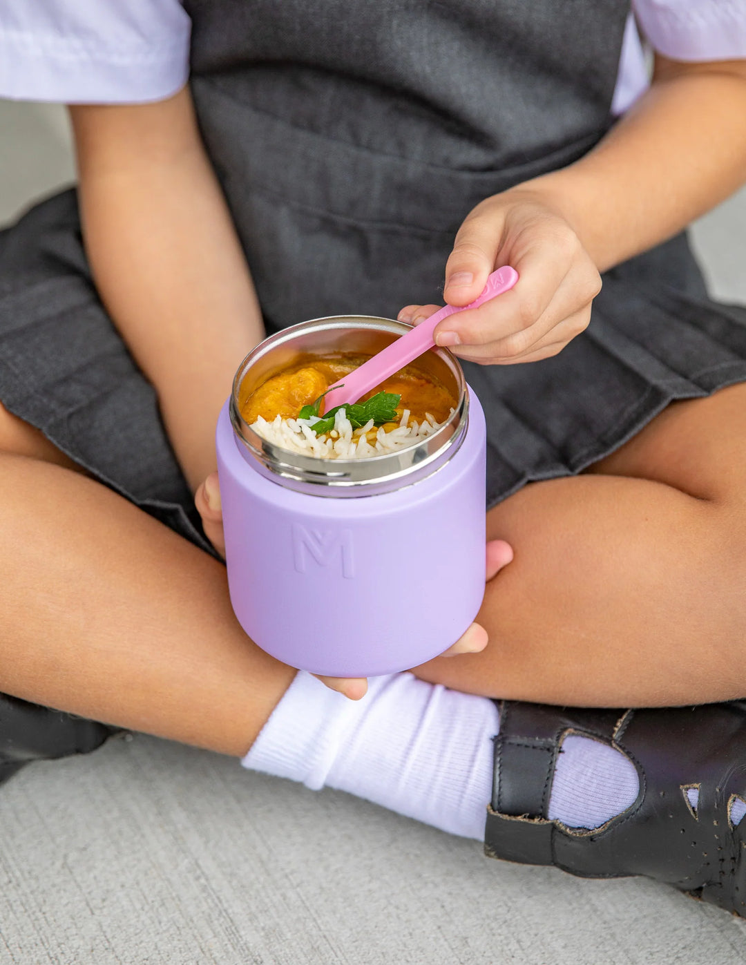 Montiico Insulated Food Jar - Lilac