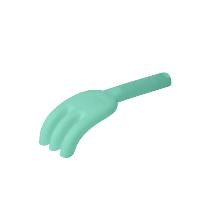 Scrunch Beach Bundle with Bucket, Spade, Rake & Moulds - Spearmint