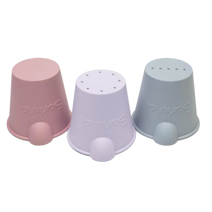 Scrunch Mini Bucket Sensory Play -  Set of 3