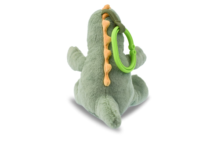Snuggle Buddy Minty Dinosaur Jiggle & Shake Clip Toy