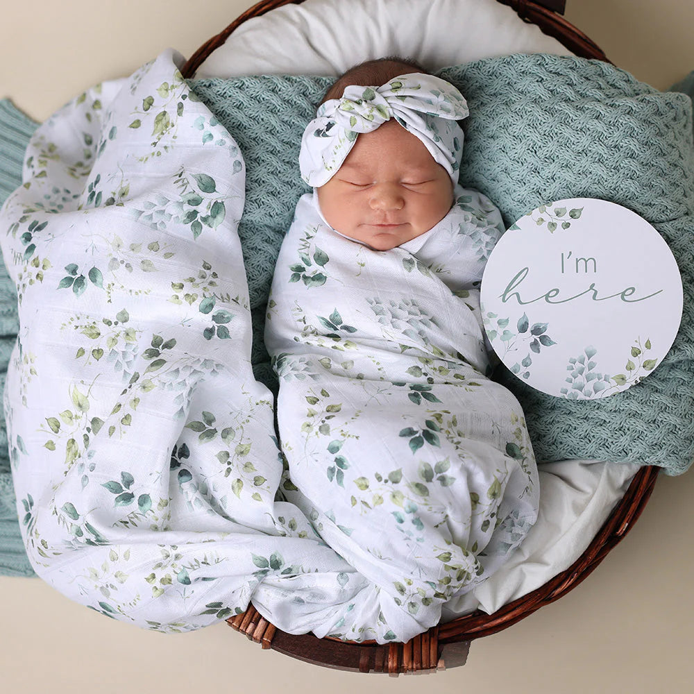 Snuggle Hunny Organic Cotton Muslin Wrap - Eden