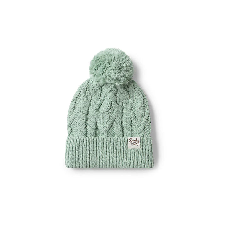 Snuggle Hunny Organic Knit Beanie - Sage