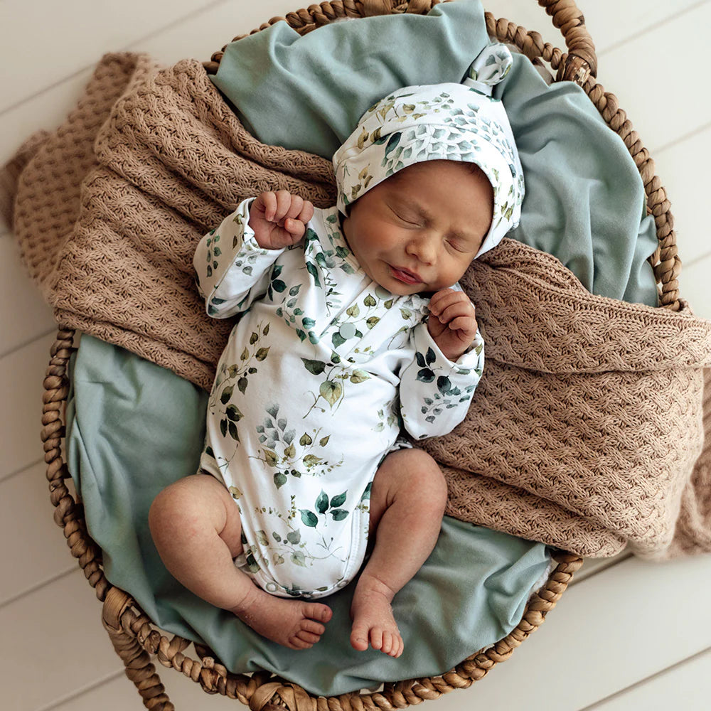 Snuggle Hunny Organic Long Sleeve Bodysuit - Eden