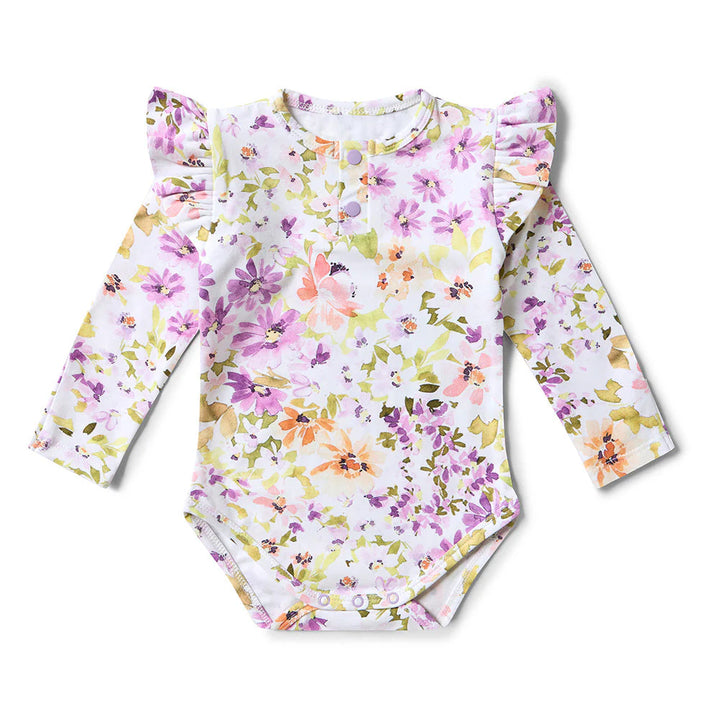 Snuggle Hunny Organic Long Sleeve Bodysuit - Isla