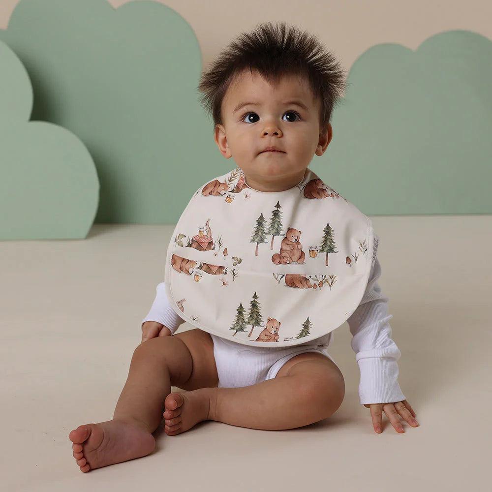 Snuggle Hunny Waterproof Snuggle Bib - Bears
