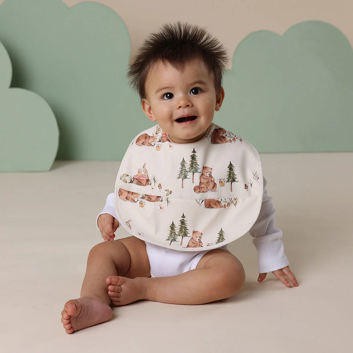 Snuggle Hunny Waterproof Snuggle Bib - Bears