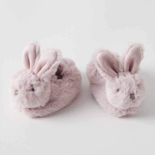 Pink Some Bunny Loves You Baby Booties