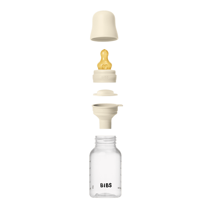 BIBS Baby Bottle Complete Set Latex 150ml - Assorted