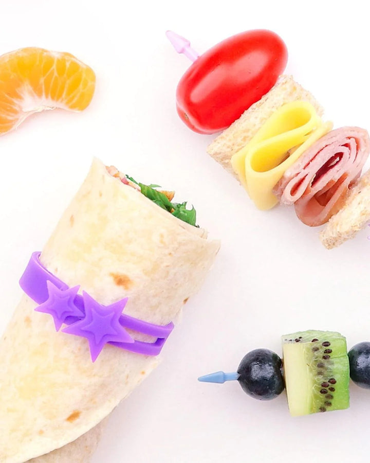 Lunch Punch Silicone Wrap Bands - Assorted