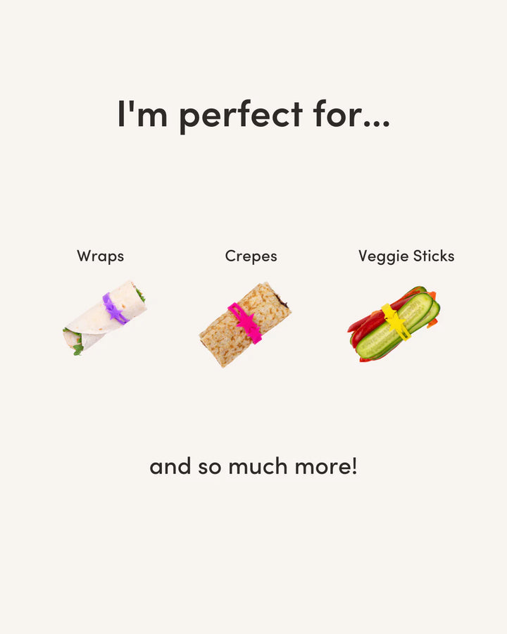 Lunch Punch Silicone Wrap Bands - Assorted