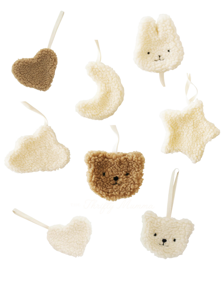 Alimrose Sherpa Comforter Pacifier Holders - Assorted