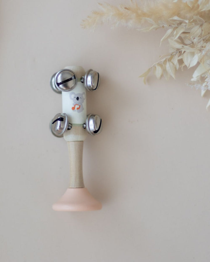 Aussie Friends Wooden Jingle Bell Music Shakers