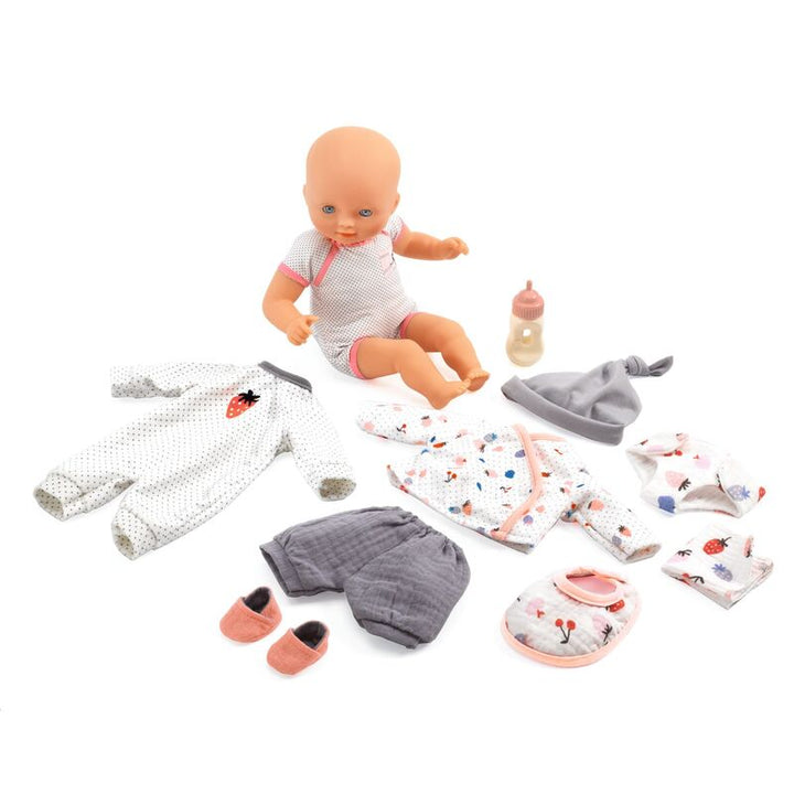 Pomea Soft Body Doll & Accessory Suitcase