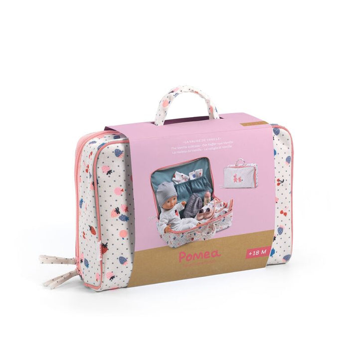 Pomea Soft Body Doll & Accessory Suitcase