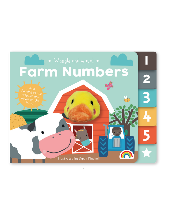 Waggle and Wave - Farm Numbers Puppet Board Book
