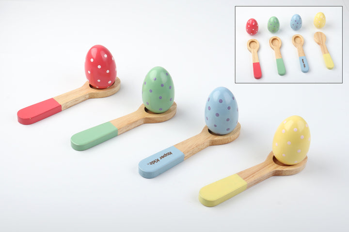 Wooden Egg & Spoon Racing Game