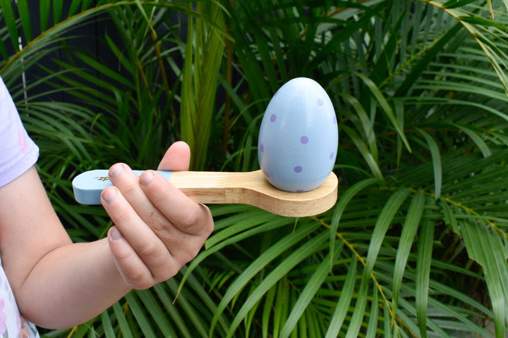 Wooden Egg & Spoon Racing Game