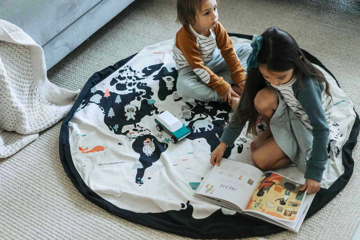 Play & Go Toy Storage Bag - World Map