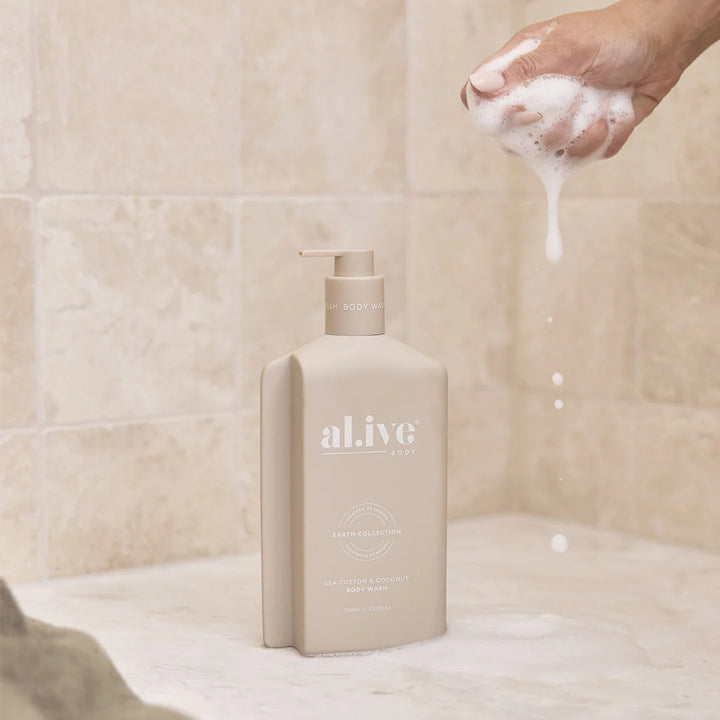 al.ive Body Shower Gift Set - Sea Cotton & Coconut