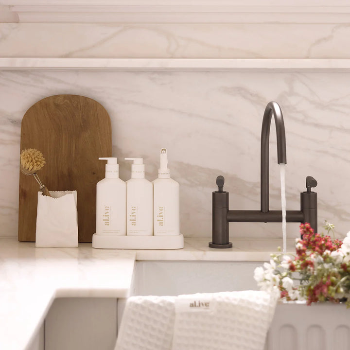 al.ive Kitchen Trio & Towel Gift Set - Lemon Myrtle & Honeydew