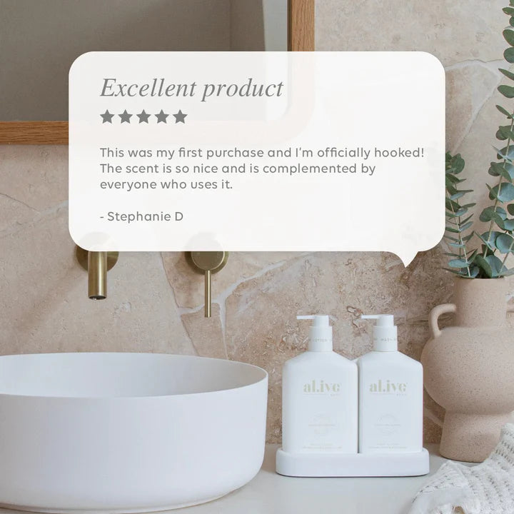 al.ive Body Mango & Lychee Wash & Lotion Duo