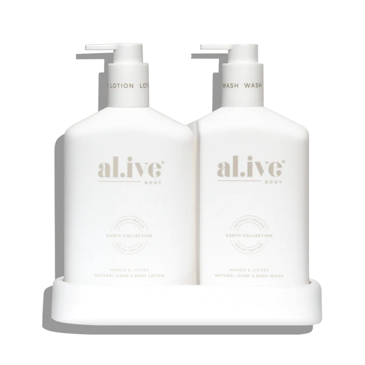 al.ive Body Mango & Lychee Wash & Lotion Duo