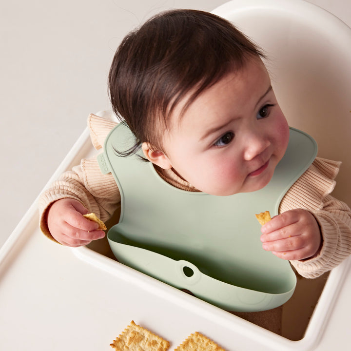bbox Adjustable Silicone Feeding Bib - Assorted
