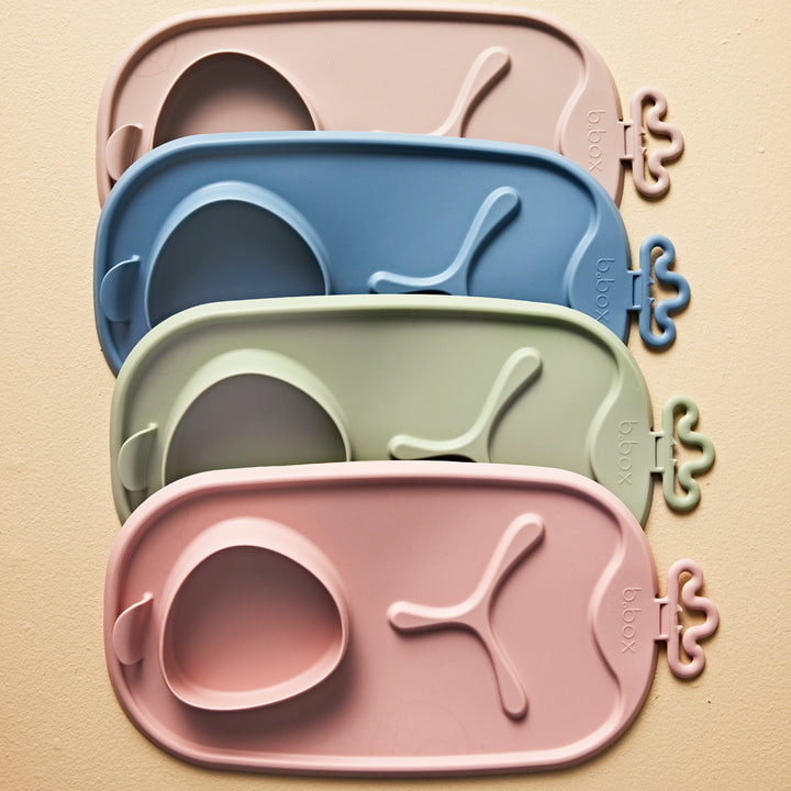 bbox Silicone Roll + Go Mealtime Mat - Assorted