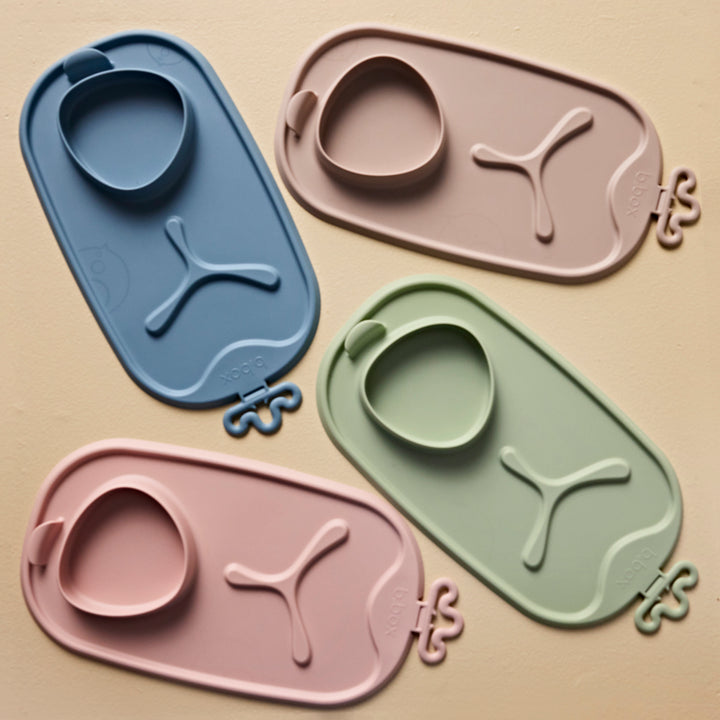 bbox Silicone Roll + Go Mealtime Mat - Assorted