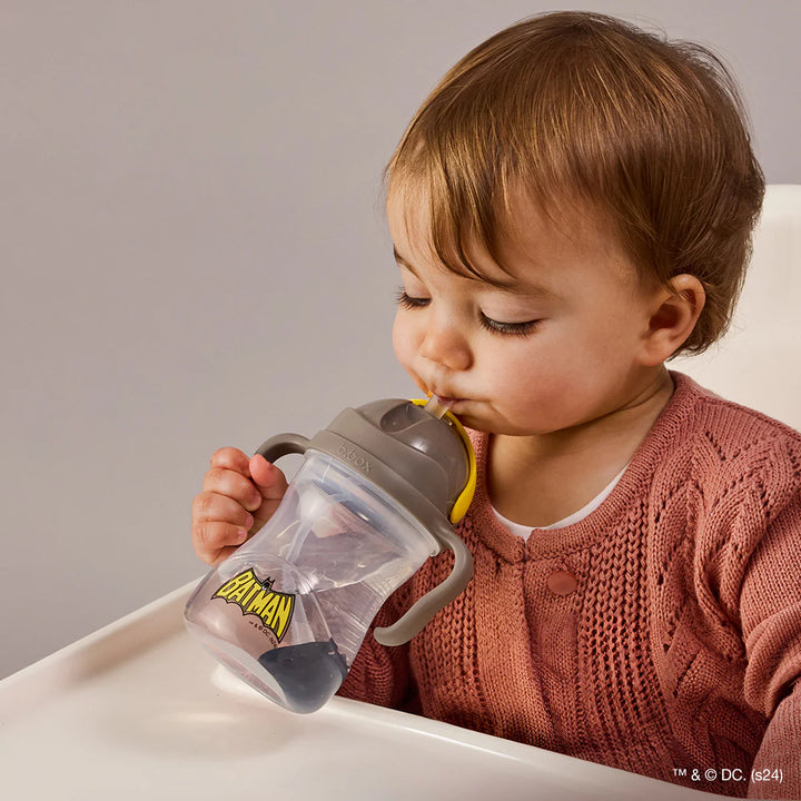 bbox Weighted Straw Sippy Cup 240ml - Batman