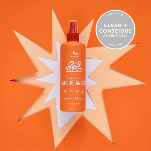 No Nasties - Natural Plant Based Hair Detangler in Mandarin & Grape