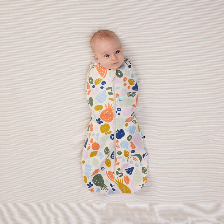 ergoPouch Cocoon Zip Swaddle Bag 0.2 TOG - Fruit Salad