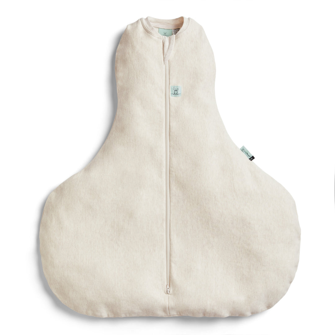 ergoPouch Hip Harness Cocoon Swaddle Bag 1.0 TOG Oatmeal Marle