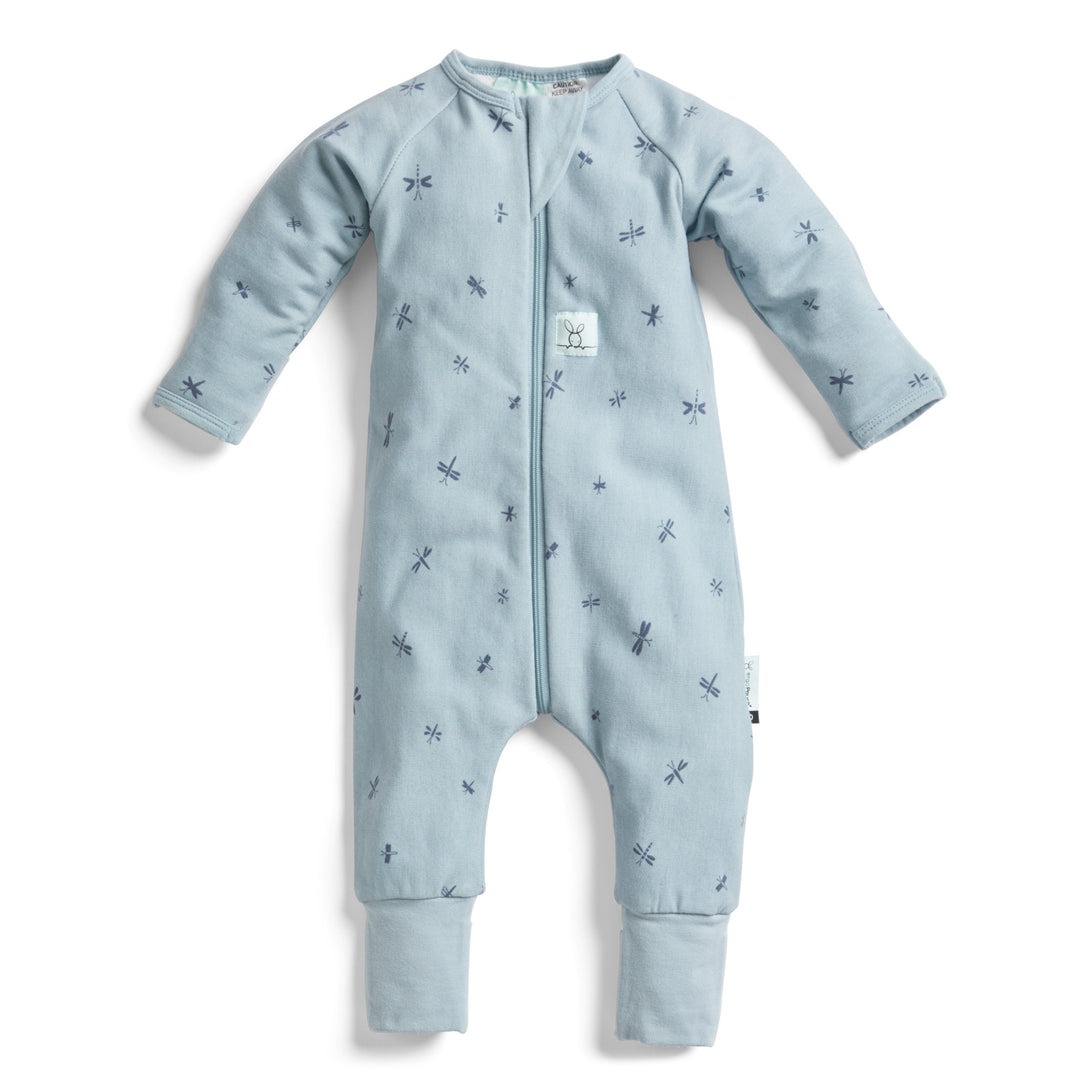 ergoPouch Layer | Long Sleeve Zip Bodysuit 1.0 TOG - Dragonflies