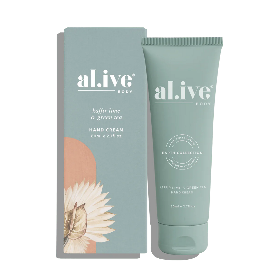 al.ive Body Hand Cream -  Kaffir Lime & Green Tea
