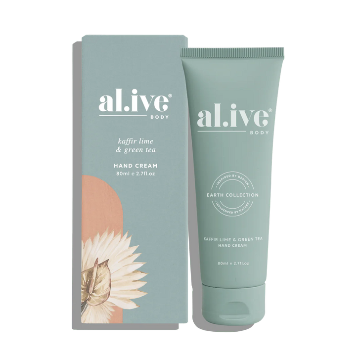 al.ive Body Hand Cream -  Kaffir Lime & Green Tea