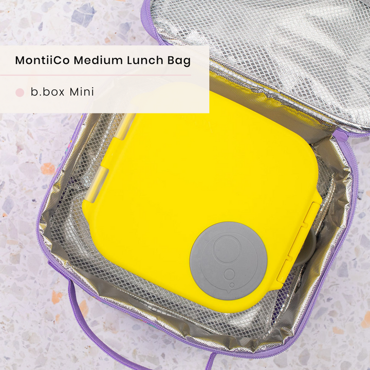 Montiico Medium Insulated Lunch Bag - Block Land