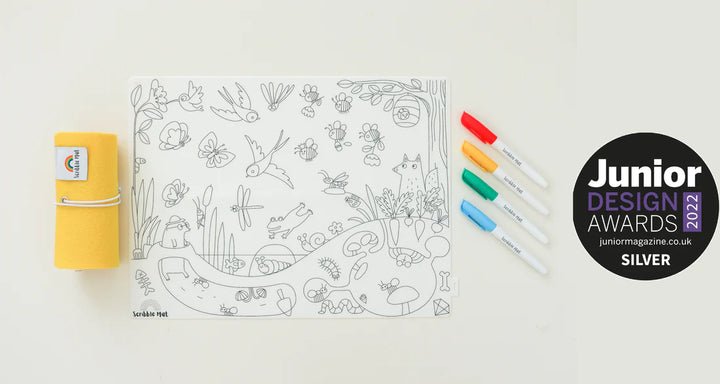 Reusable Scribble Mat Set | In The Garden