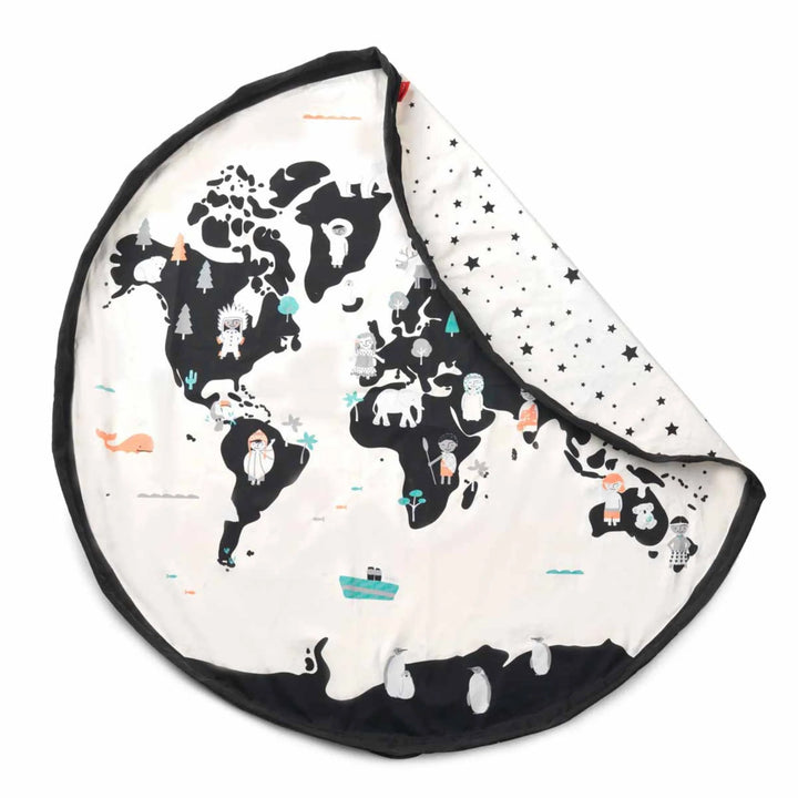 Play & Go Toy Storage Bag - World Map