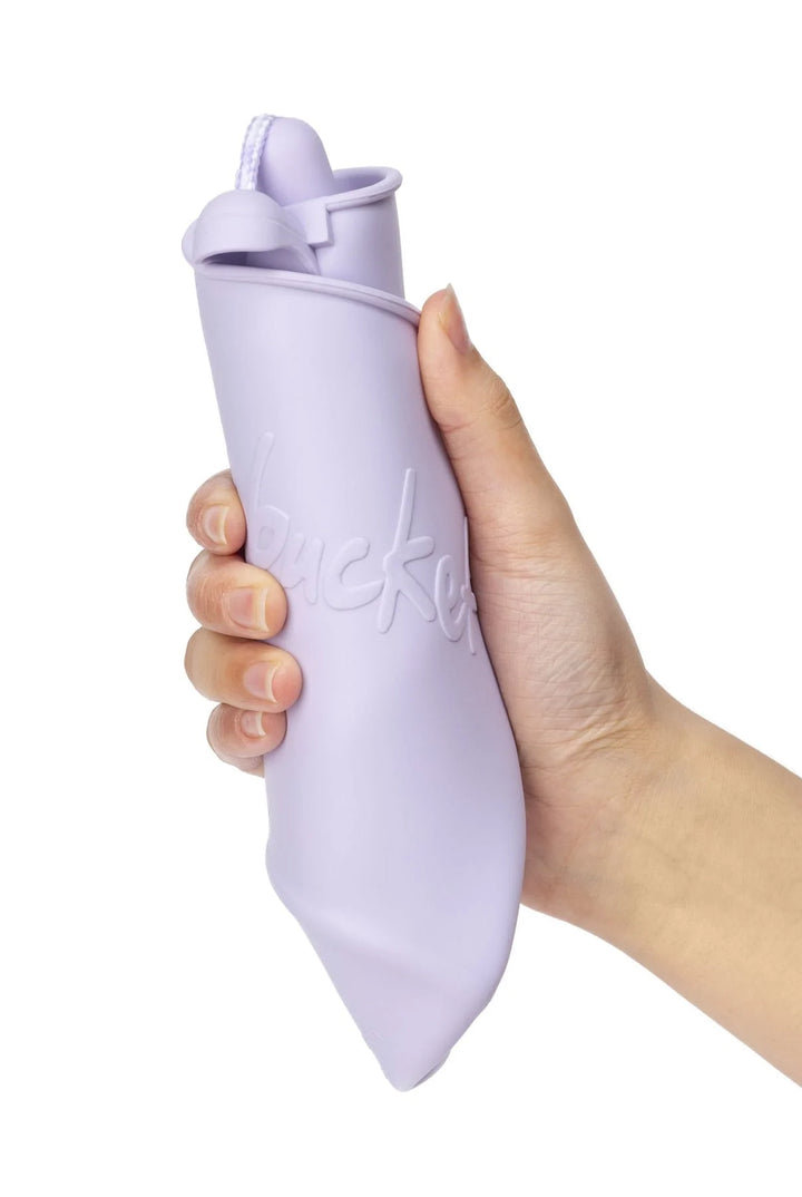 Scrunch Beach Bundle with Bucket, Spade, Rake & Moulds - Lavender