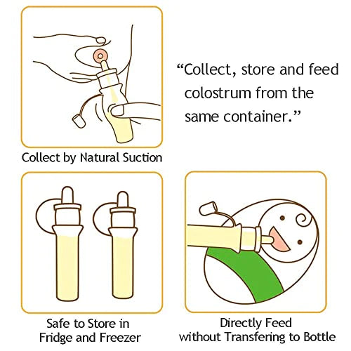 Haakaa Colostrum Collector Set - Multi-Size (Pre-Sterilised)