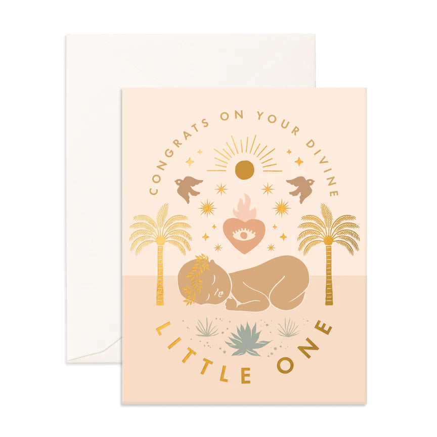 Divine Little One Greeting Card