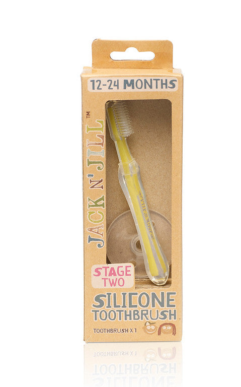 Jack N' Jill Silicone Toothbrush - Stage 2