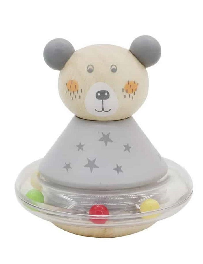 Wooden Roly-Poly Bear