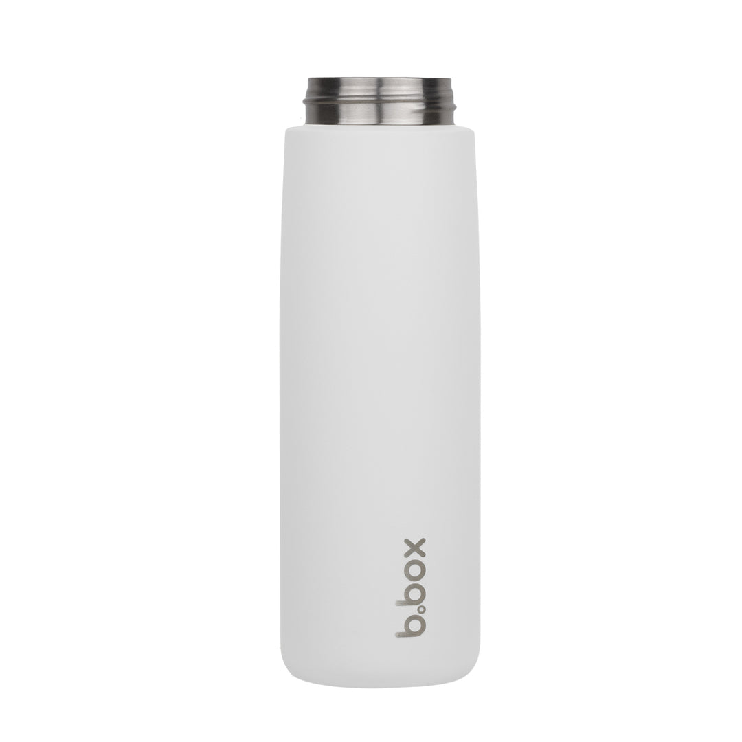 b.box Insulated Flip Top Drink Bottle 690ml - White