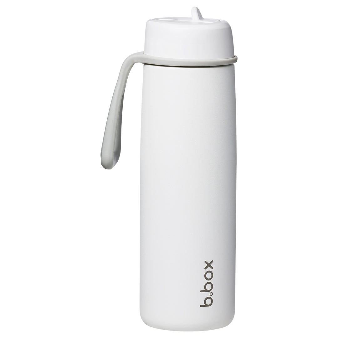 b.box Insulated Flip Top Drink Bottle 690ml - White