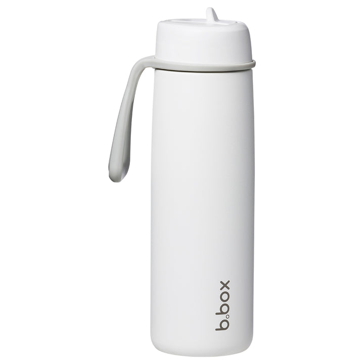 b.box Insulated Flip Top Drink Bottle 690ml - White
