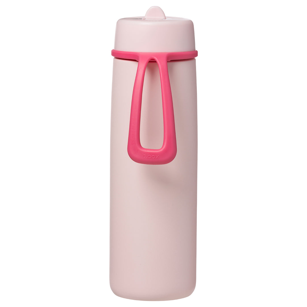b.box Insulated Flip Top Drink Bottle 690ml -  Pink Paradise