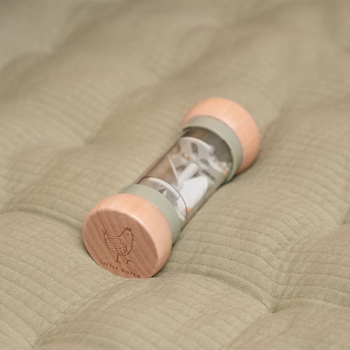 Little Farm Wooden Rain Rattle