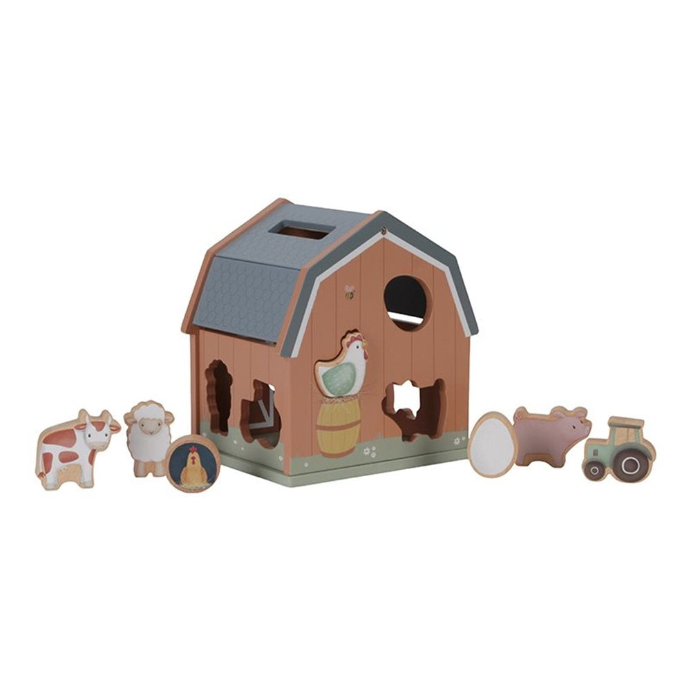 Little Farm Wooden Farmhouse Shape Sorter